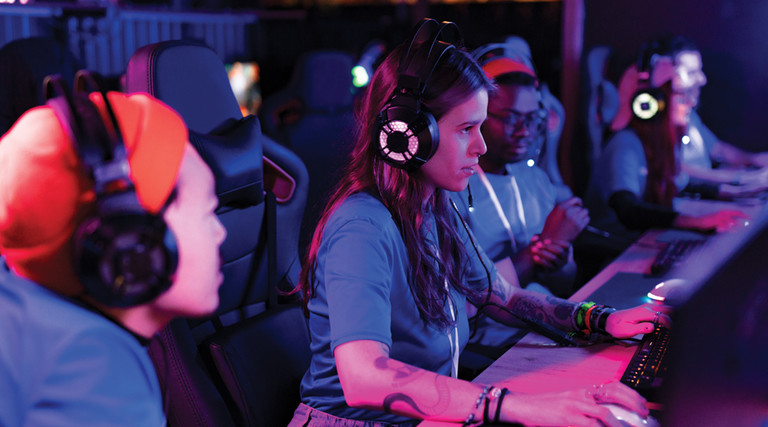 Esports gamers